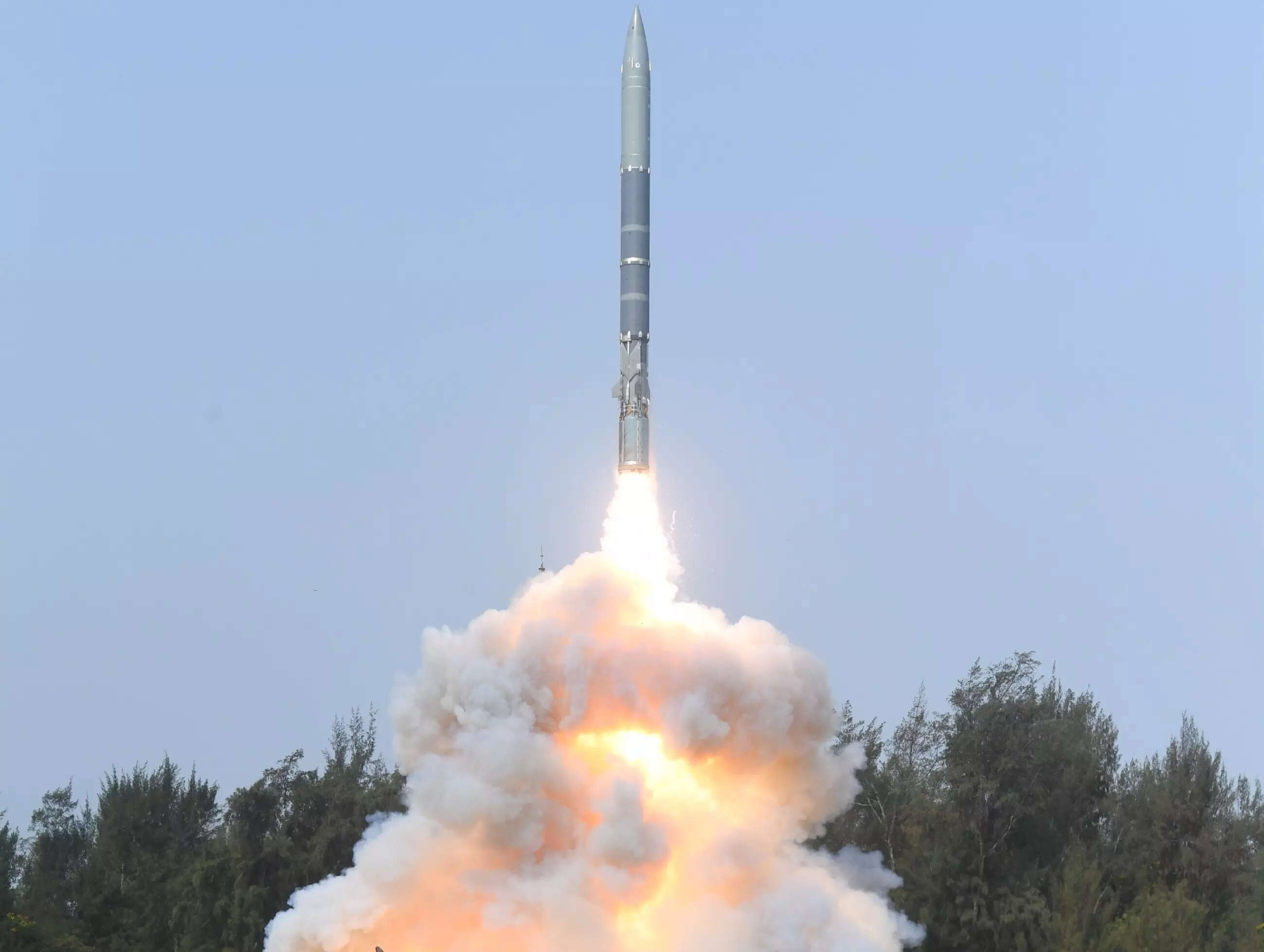 <p>This canister-based missile system consists of several advanced sub-systems, namely two-stage solid propulsion system, electromechanical actuator system, precision inertial navigation system, etc.</p>