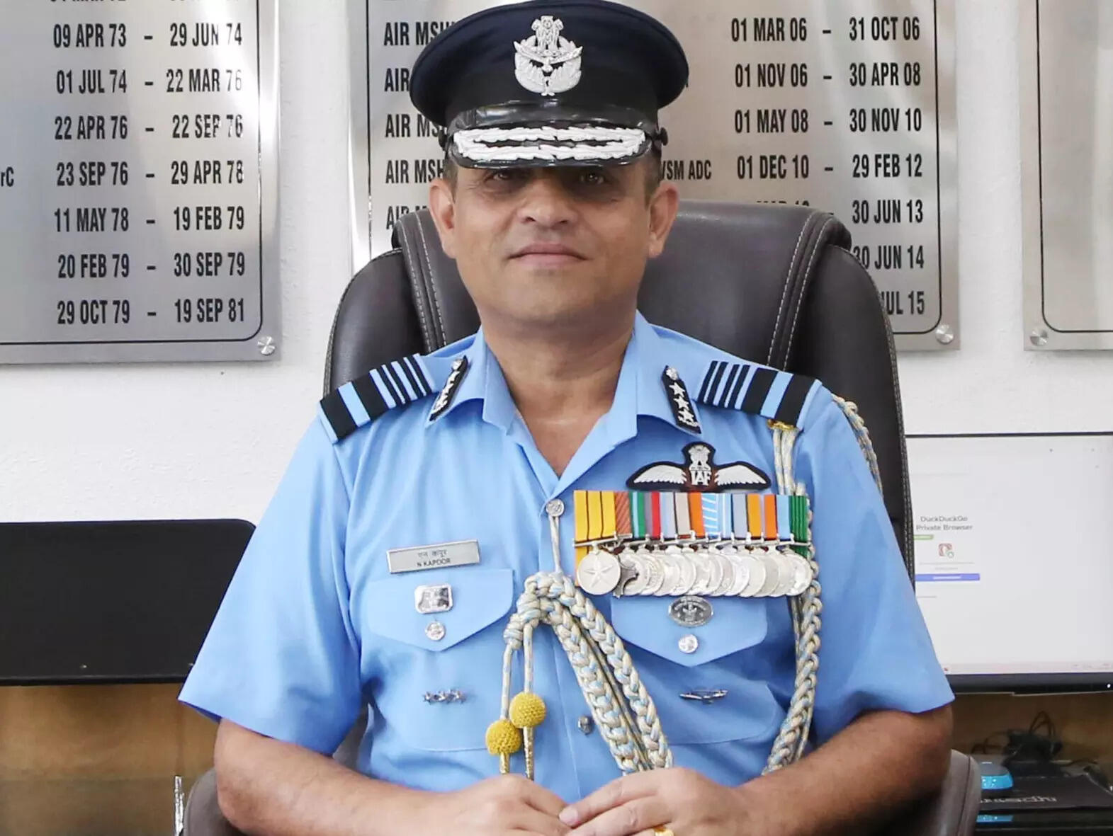 <p>In recognition of his meritorious service, the Air Marshal was awarded with Vayu Sena Medal in 2008 and Ati Vishisht Seva Medal in 2022.</p>