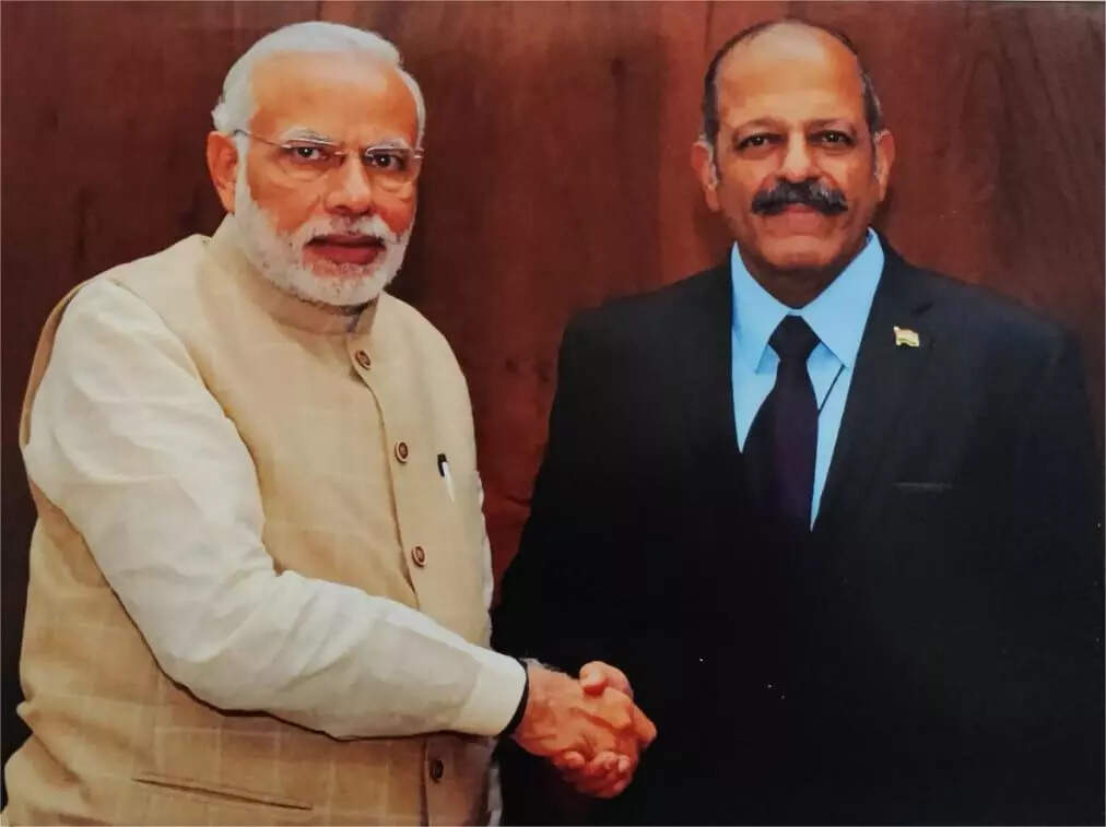 <p>"The INS Vikrant aircraft carrier, dedicated to the nation by Prime Minister Narendra Modi in September 2022, is the largest warship built in India’s maritime history. It is spawning new technological capabilities across the Indian industry, including SMEs and MSMEs": Sujan Chinoy.</p>