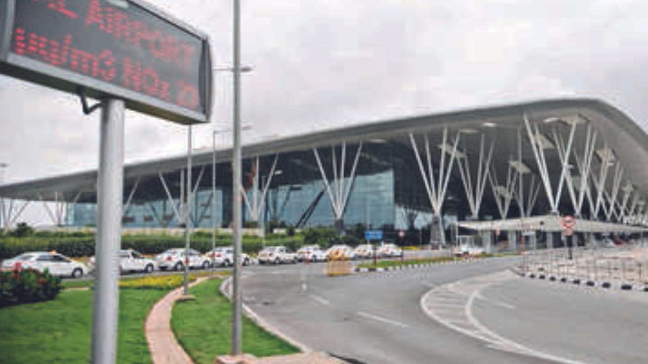 </p>
<p>Kempegowda International Airport.</p>
<p>