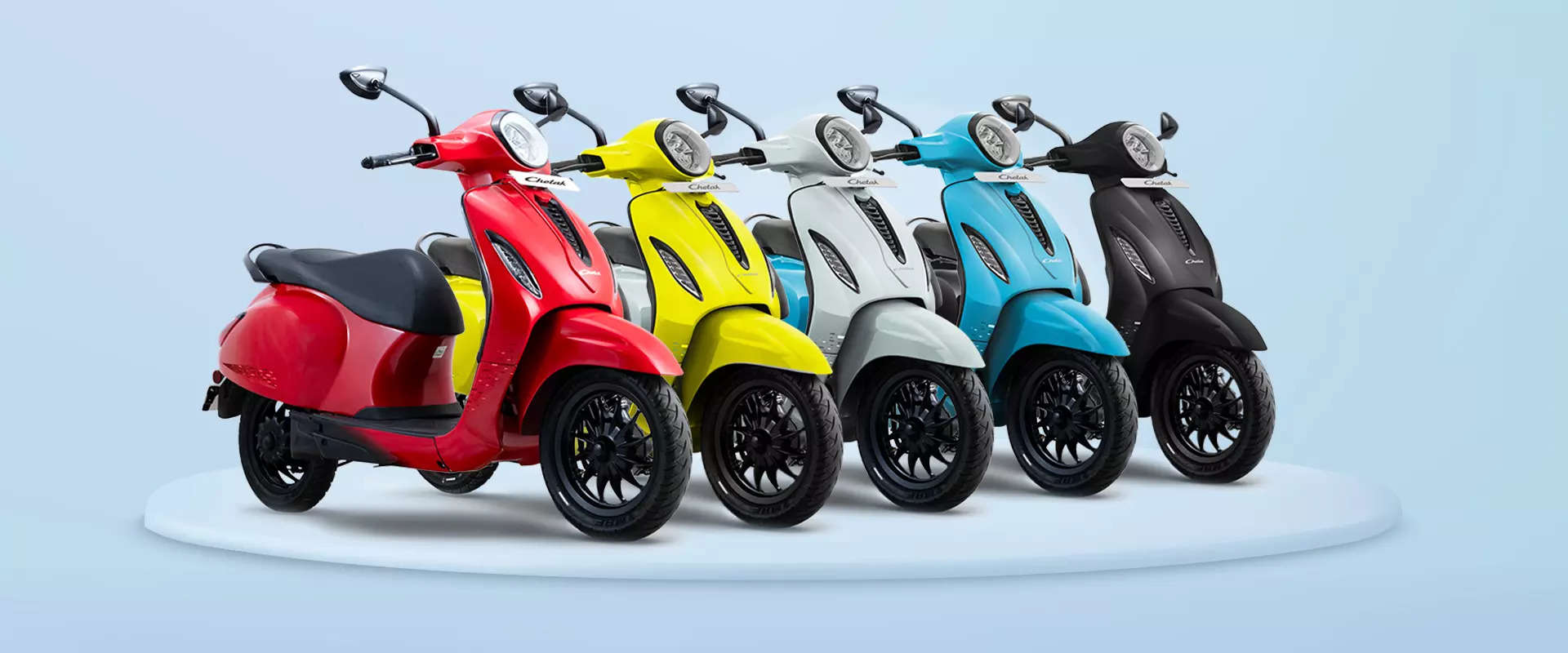 <p>The Chetak 2901 now comes in Red, White, Black, Lime Yellow and Azure Blue colour variants.</p>