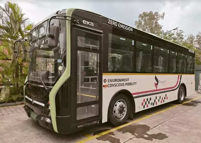 <p>Eka Mobility currently has only one e-bus, 9-metre long, and an e-SCV with a 1.5 tonne payload. </p>