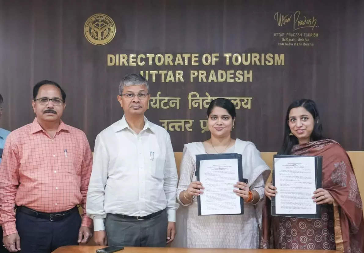 UP Tourism Department Signs Two MOUs to  Boost Rural Tourism and Livelihoods in Uttar Pradesh