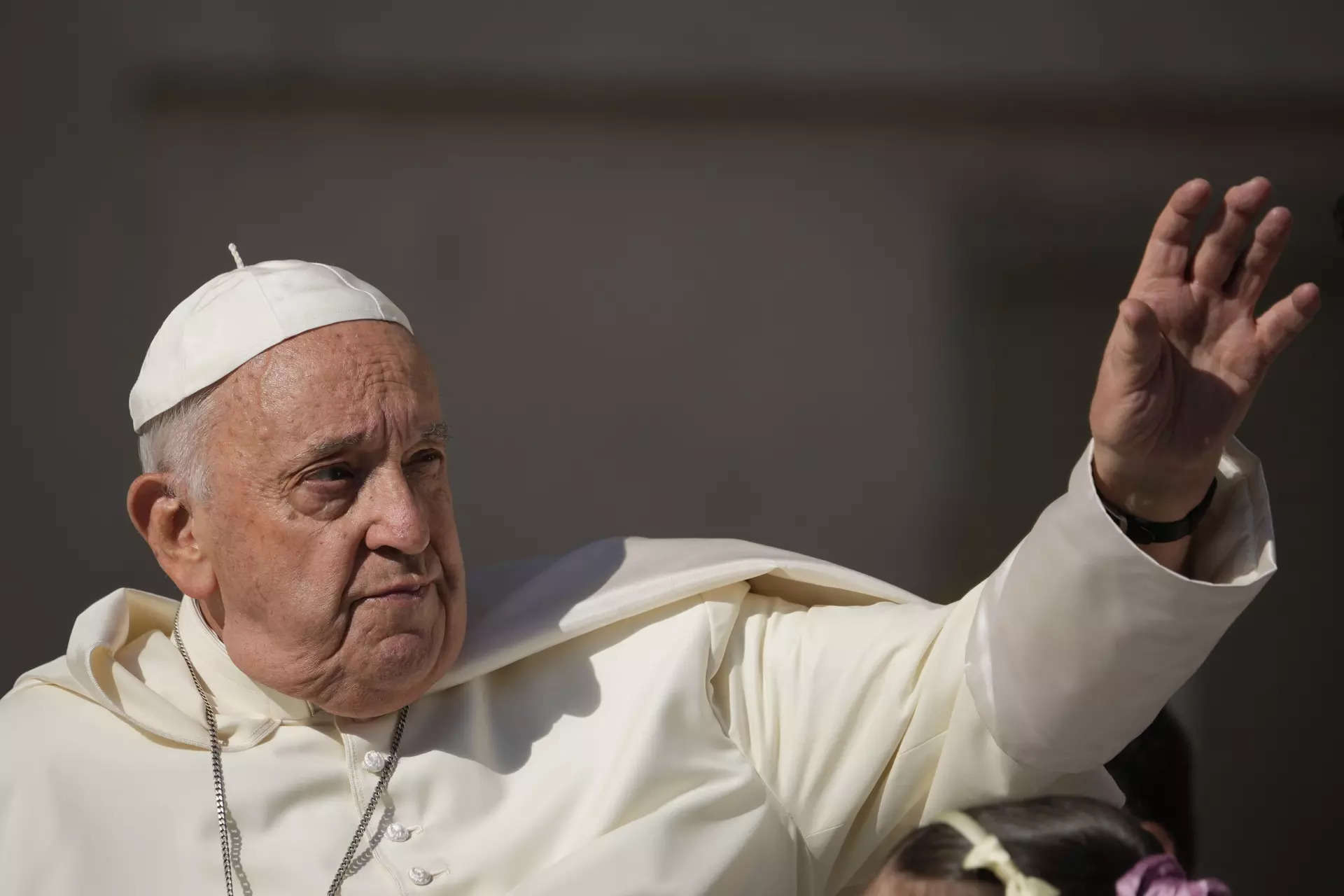 <p>Pope Francis is taking his call for artificial intelligence to be developed and used according to ethical lines to the Group of Seven nations’ meeting in Puglia. (AP Photo/Andrew Medichini, File)</p>