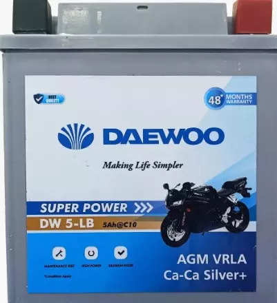 <p>Daewoo Super Power battery </p>