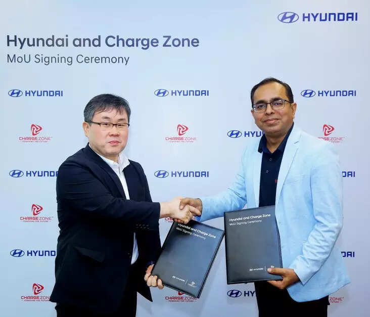 <p>Hyundai with Charge Zone </p>