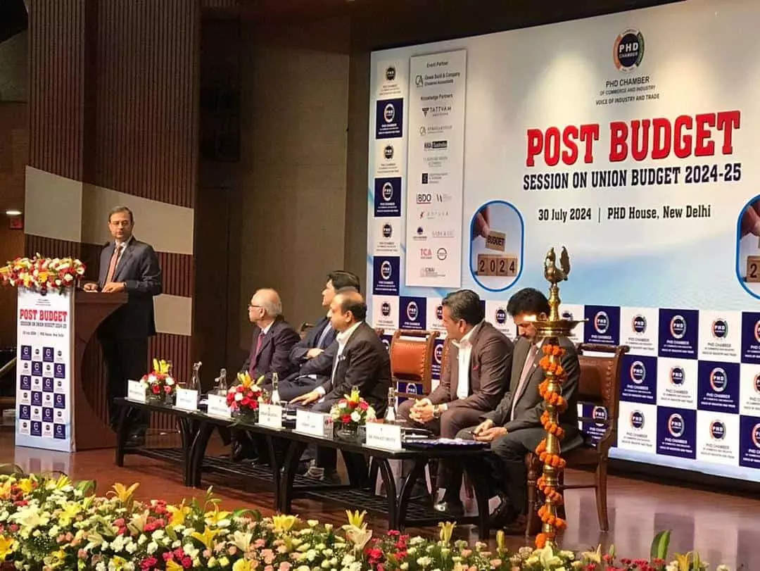 <p>Revenue Secretary was speaking at PHDCCI’s Post Budget Session on Implications Of Union Budget 2024 in New Delhi.</p>