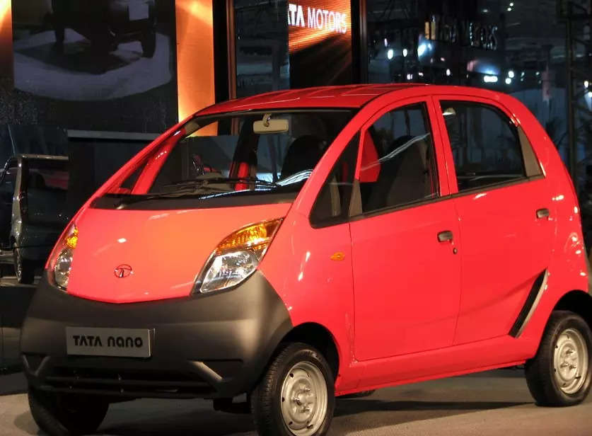 <p>Tata Nano (Source- Flickr)</p>