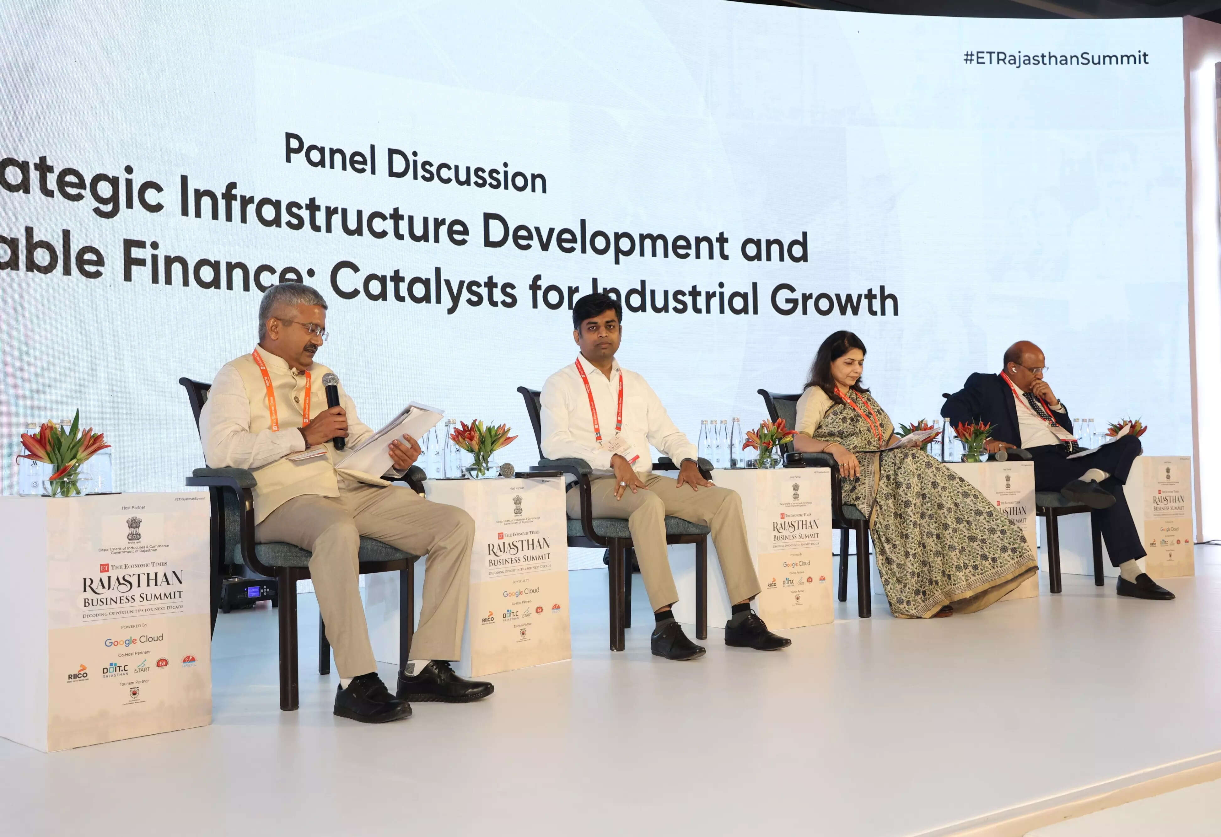 <p>Panel discussion on 'Strategic Infrastructure Development and Sustainable Finance: Catalysts for Industrial Growth'</p>