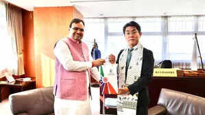 <p>Rajasthan Chief Minister Bhajan Lal Sharma held talks with Ministers of the Japanese government</p>