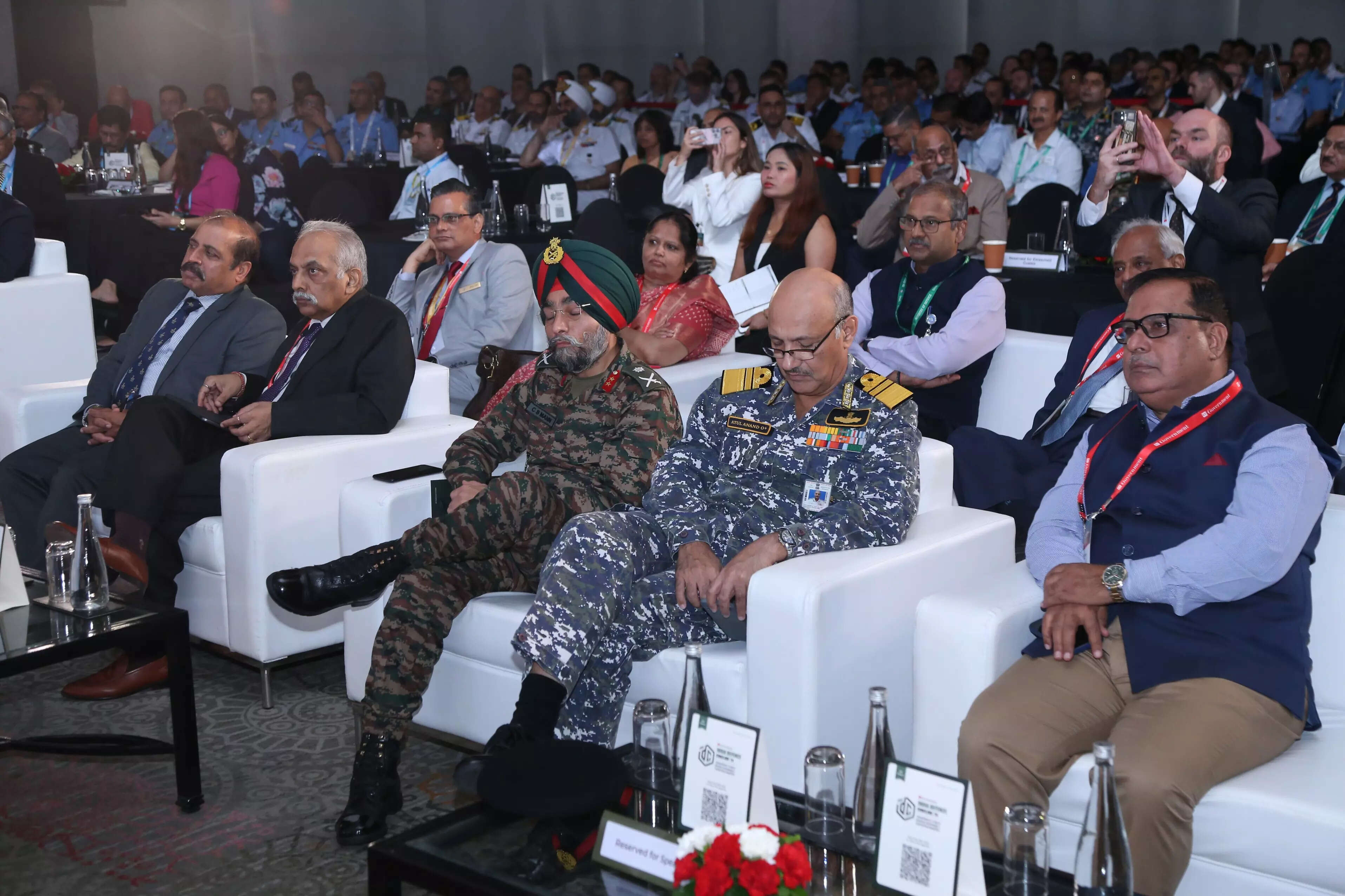 <p>Audience at the India Defence Conclave </p>