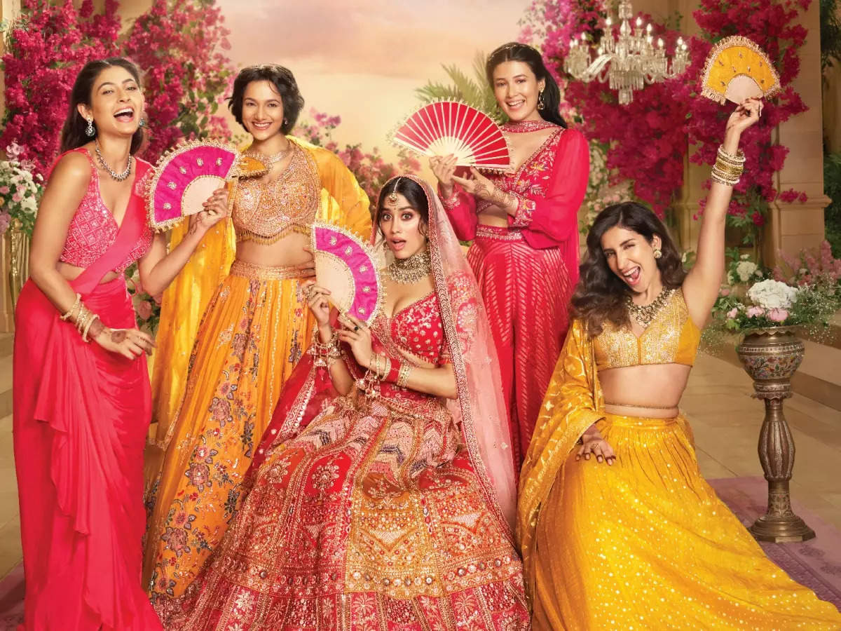 Mohey celebrates every woman s journey to marriage with Janhvi Kapoor ET BrandEquity