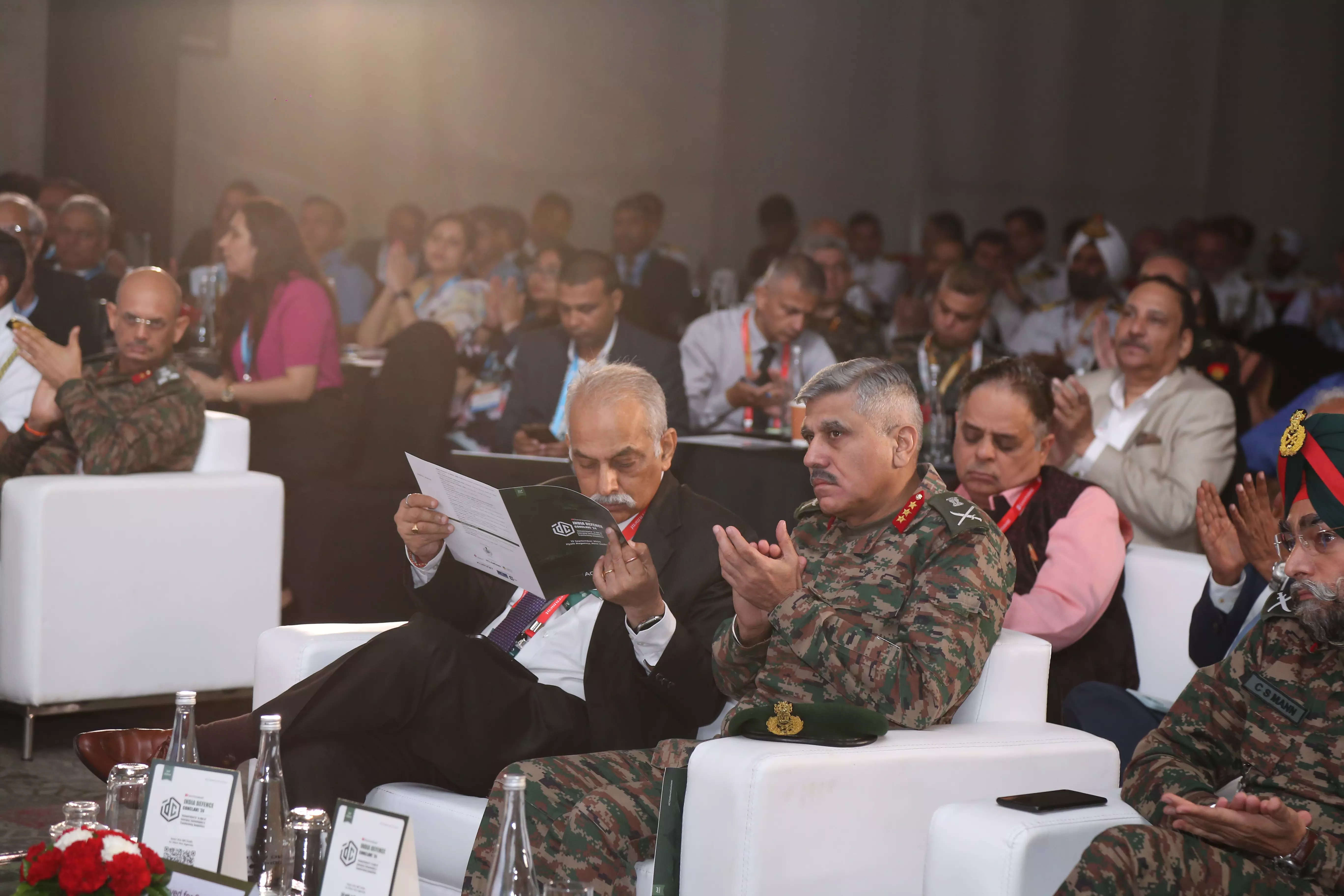 <p>Audience at the India Defence Conclave '24</p>