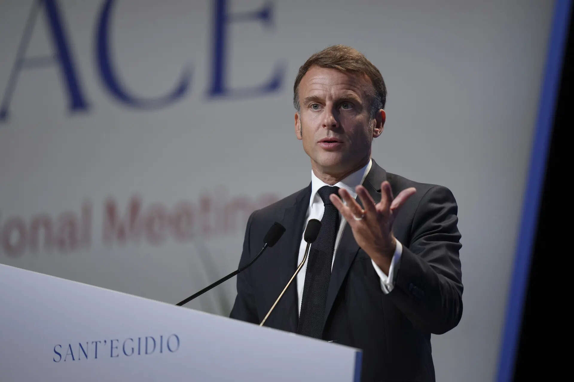 <p>French President, Emmanuel Macron.</p>