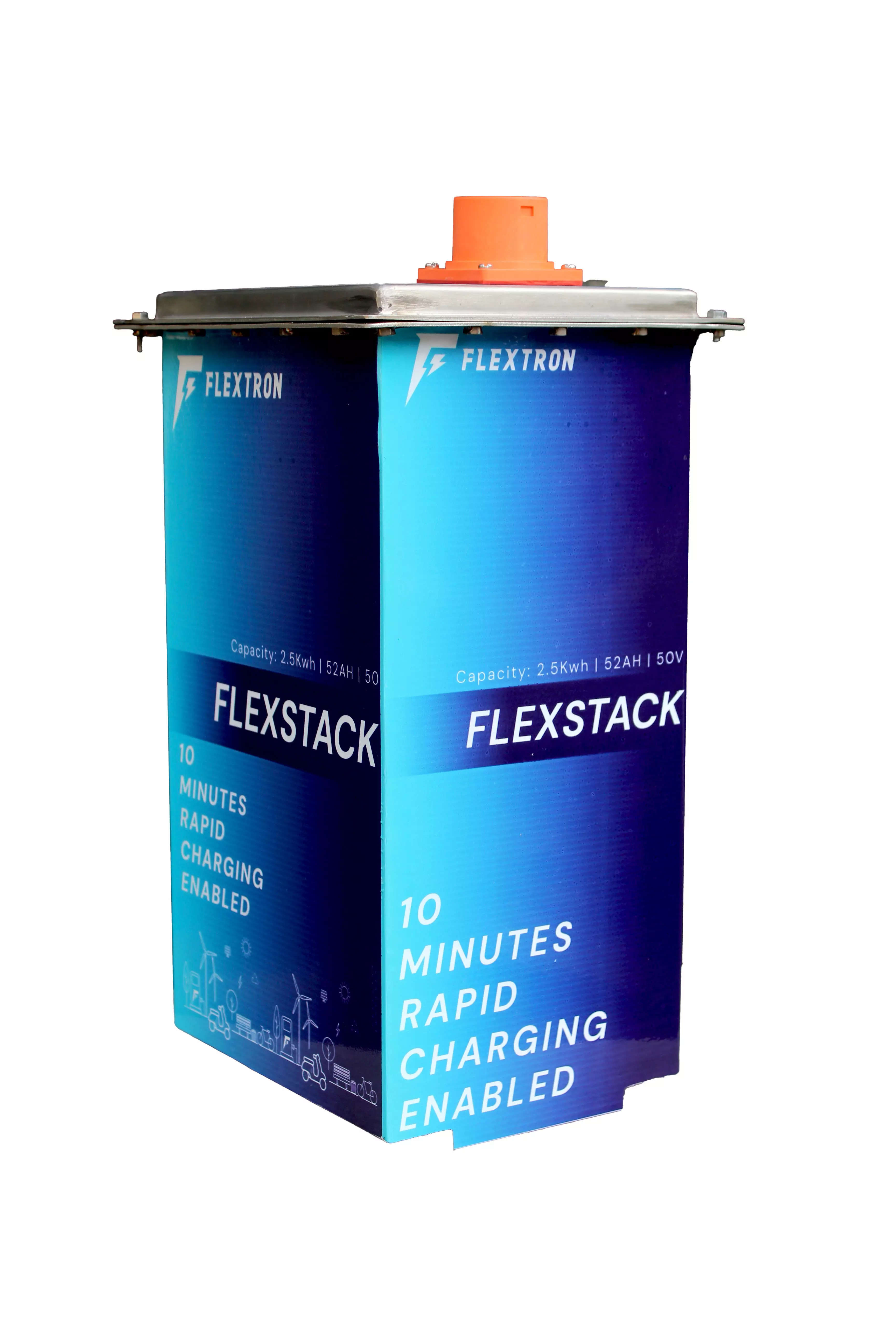 <p>FlexStack's innovative design reduces charging downtime by 95%, which increases end-user productivity by 30%, thereby boosting fleet operators' subscriptions. </p>