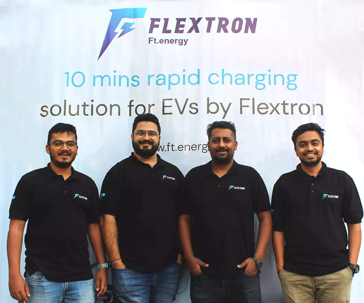 <p>Flextron founders</p>