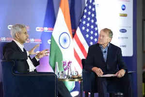 <p>The US-India Strategic Partnership Forum began in New Delhi on Sunday with a meeting between the Board of Directors and External Affairs Minister (EAM), S. Jaishankar as the latter highlighted key ways to strengthen US-India strategic and economic ties as well as emphasised upon the natural synergy between the two nations.</p>