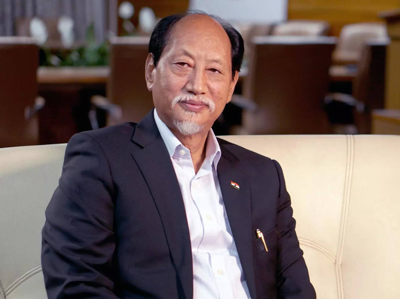 <p>Neiphiu Rio, Chief Minister of Nagaland </p>