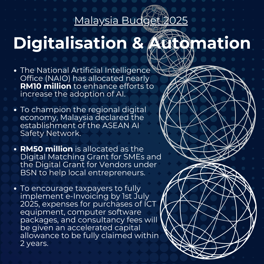 Malaysia Budget 2025: Govt unveils strategic focus on AI and 