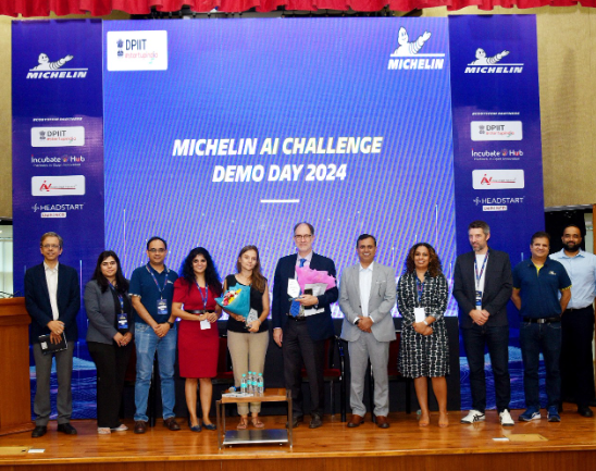 <p>Ten startups presented their ideas at the event, where they were assessed by a panel comprising Michelin’s AI data scientists, business leaders, product managers, and developers.</p>