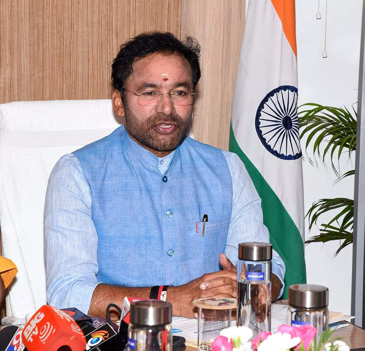 <p>Union minister for Coal & Mines G Kishan Reddy.</p>