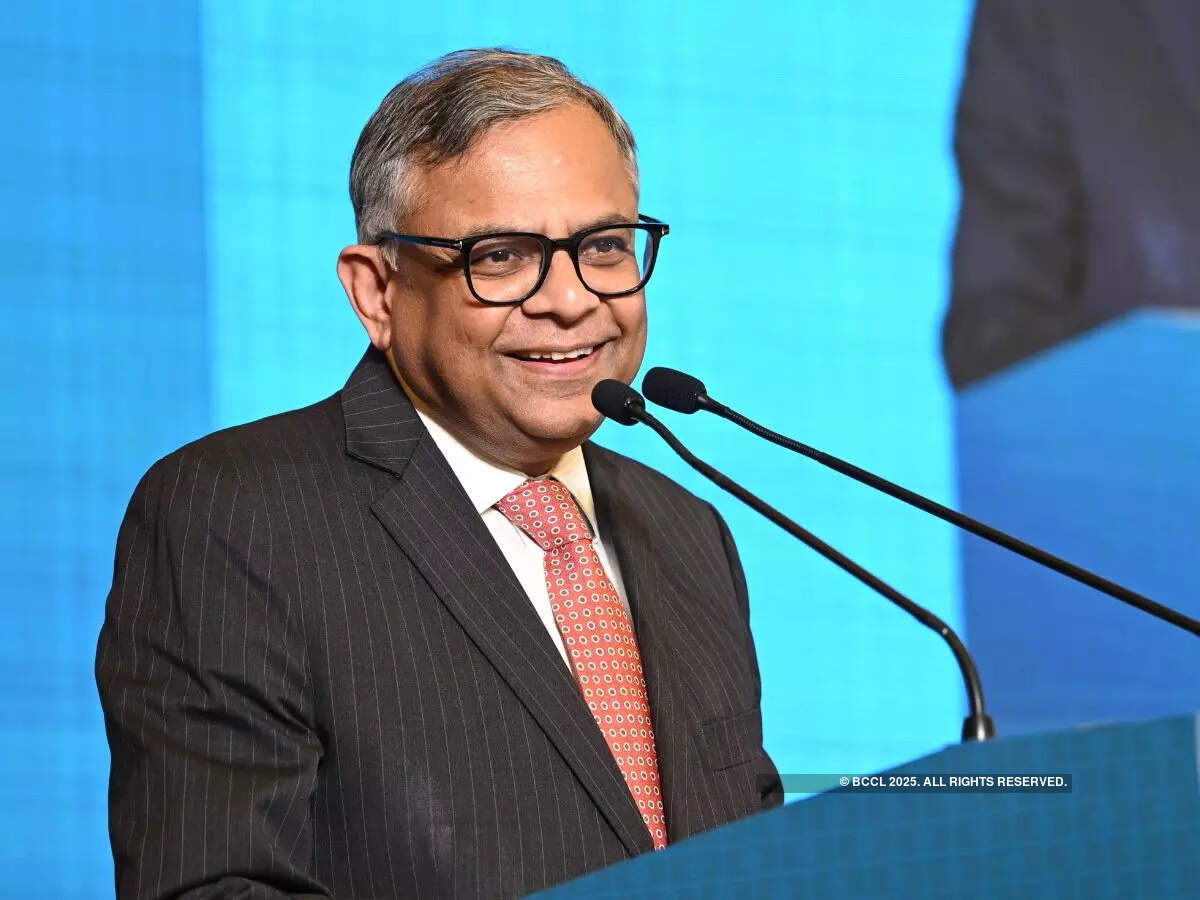 <p>N Chandrasekaran, Chairman, Tata Group</p>