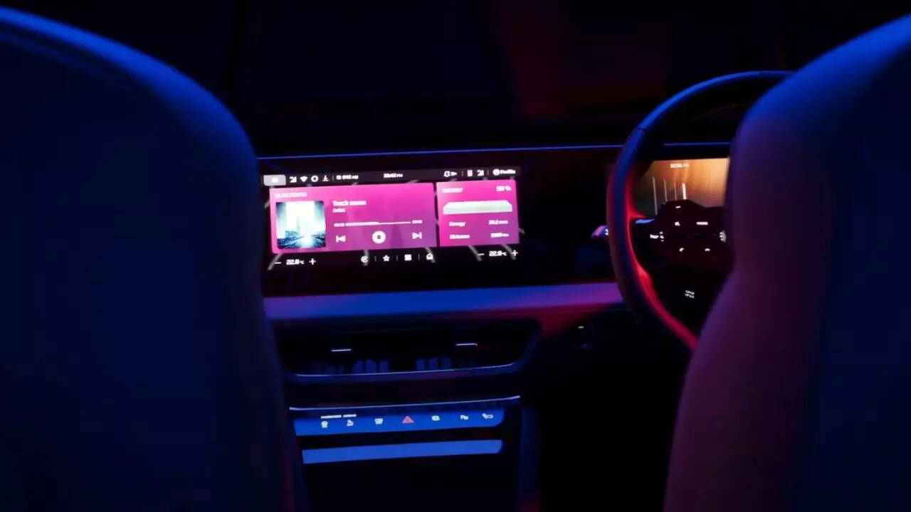 <p>The integration of Dolby Atmos technology creates a dynamic listening experience within the vehicle's cabin. </p>