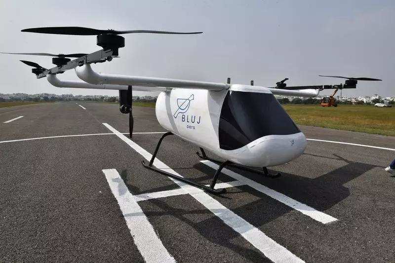 <p>The BluJ HOPis a piloted H2eVTOL designed for quiet, economical, and safe, regional passenger travel, the statement said.</p>