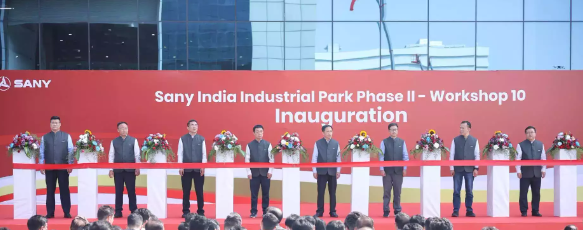 

<p>SANY India’s new factory, located within its 90-acre Pune manufacturing facility, incorporates advanced, process-driven methodologies.</p>
<p>“><figcaption class=