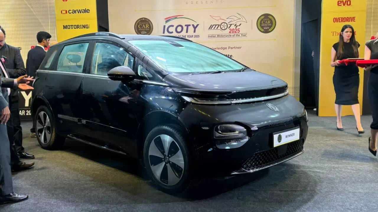 <p>MG Windsor was named the 2025 Green Car of the Year</p>