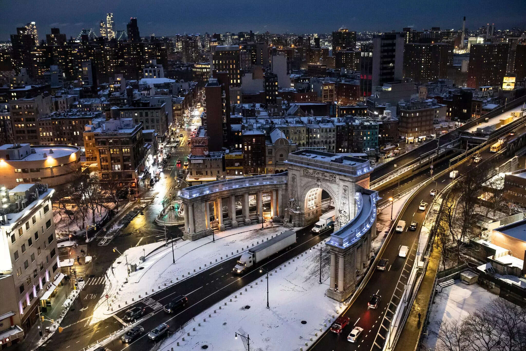 <p>Before the tolls were implemented, MTA officials had predicted traffic would be reduced in the congestion pricing zone by about 13% over the course of a year.</p>