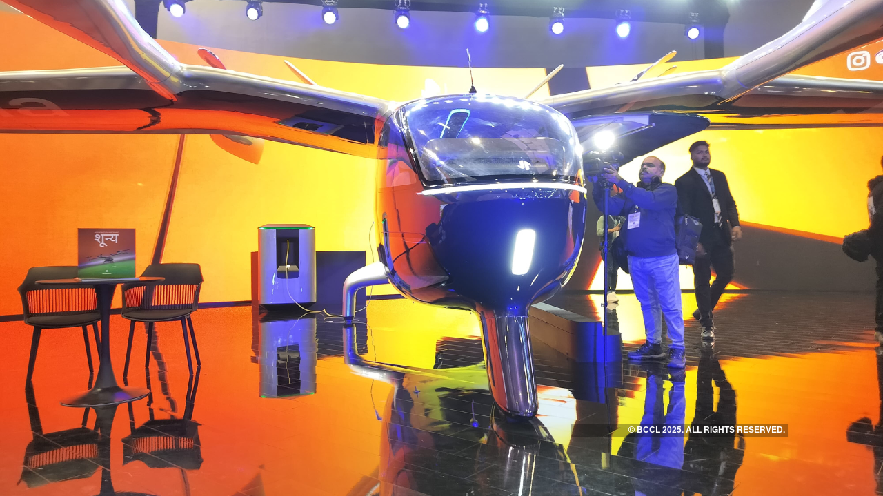 <p>Sarla Aviation's 'Shunya Air Taxi'</p>