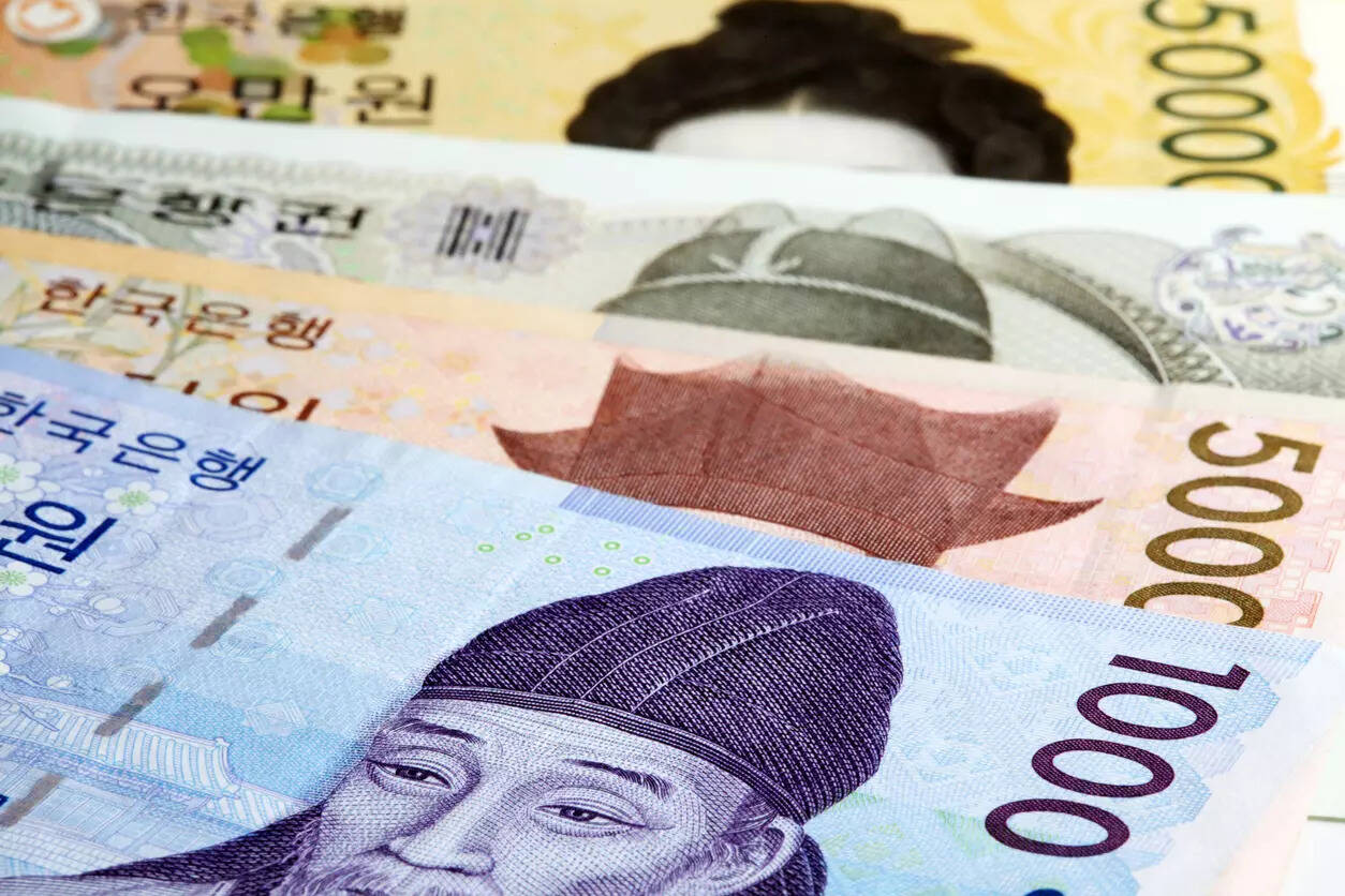 <p>The won was quoted at 1,439.5 per dollar on the onshore settlement platform, 0.03% higher than its previous close at 1,440.0.</p>