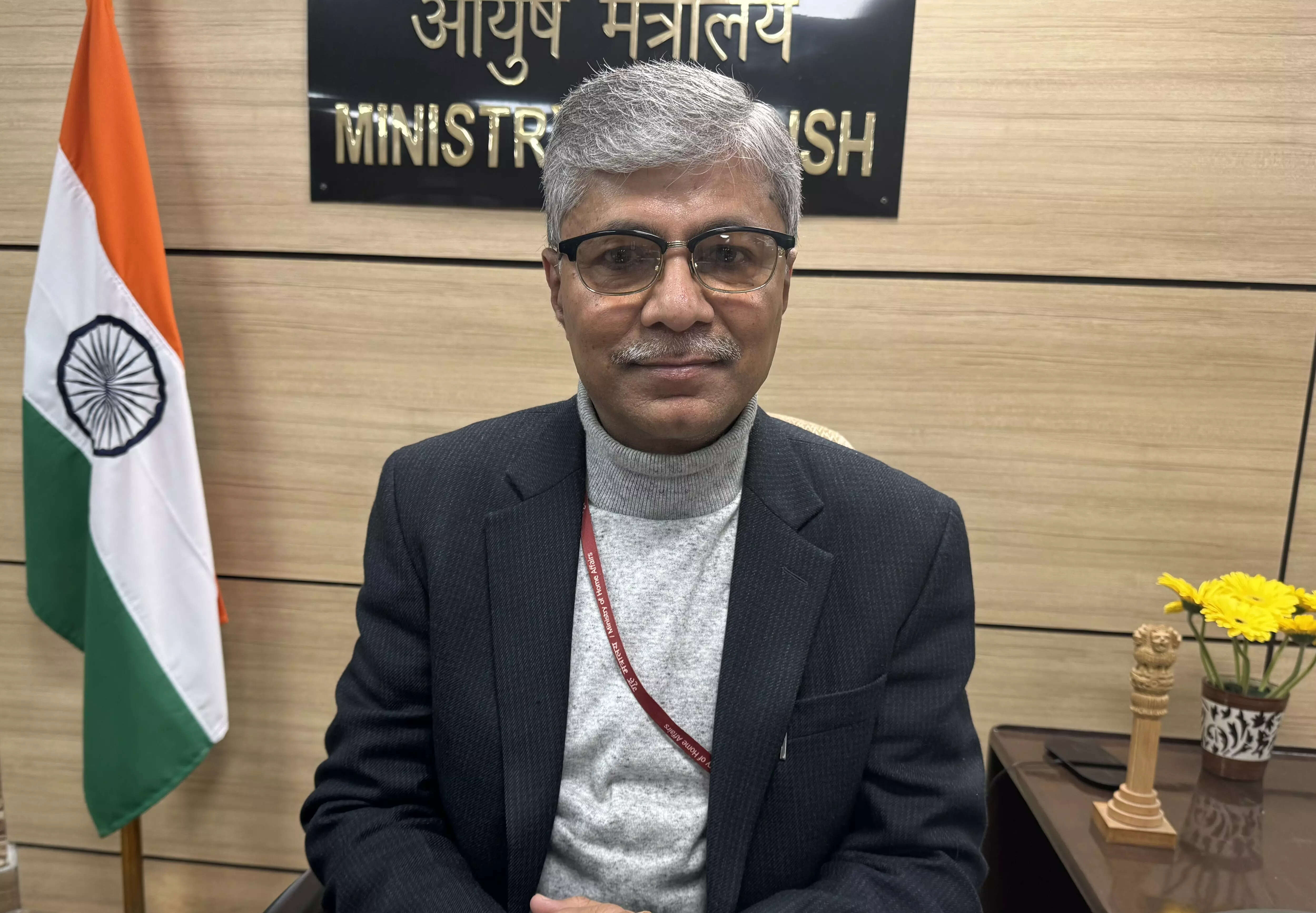 <p>Vaidya Rajesh Kotecha, Secretary, Ministry of Ayush, Government of India</p>