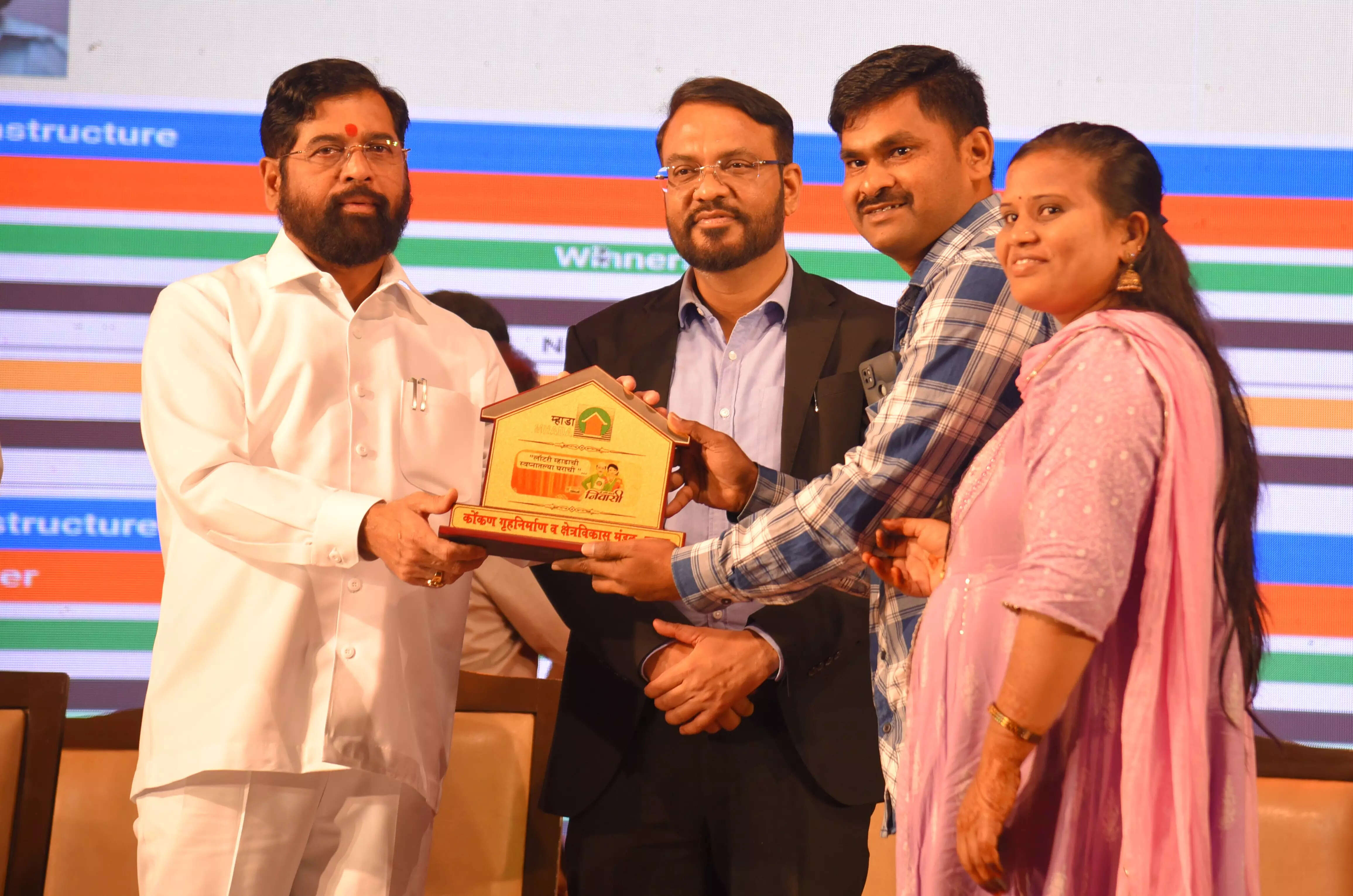 <p>Deputy Chief Minister and Housing Minister Eknath Shinde said the Maharashtra Housing and Area Development Authority (MHADA) will construct eight lakh homes by 2030, in alignment with NITI Aayog’s recommendations.</p>