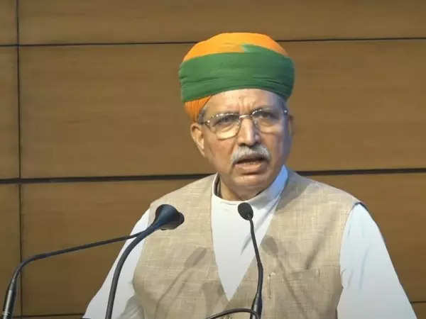 <p>Union Minister for Law & Justice Arjun Ram Meghwal</p>