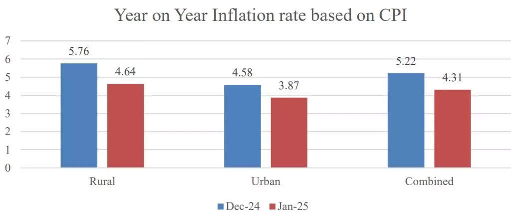 <p>YoY based Consumer Price Index</p>