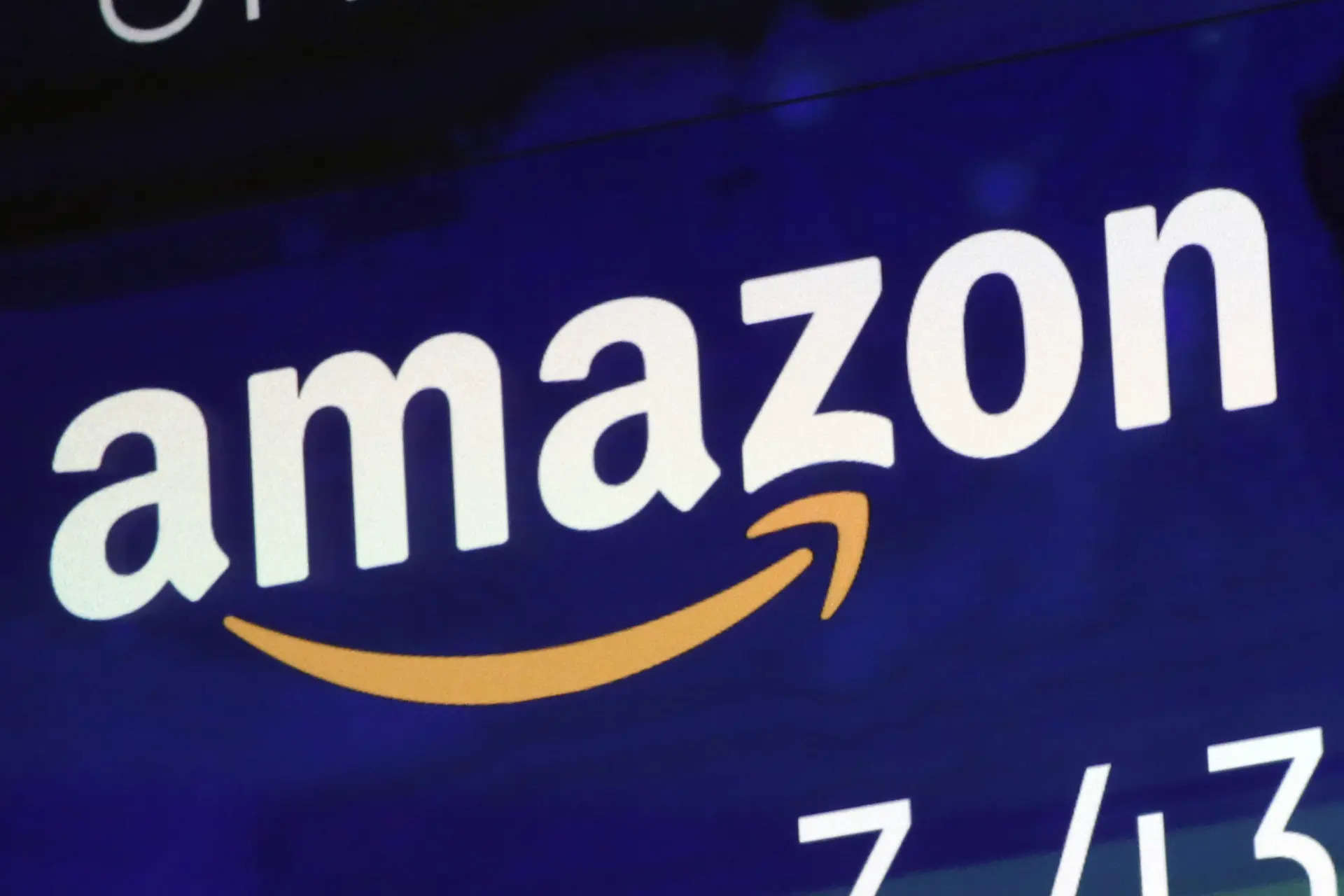 

<p> The Amazon.com Inc. logo will appear on the screen</p>
<p>“/><figcaption class=