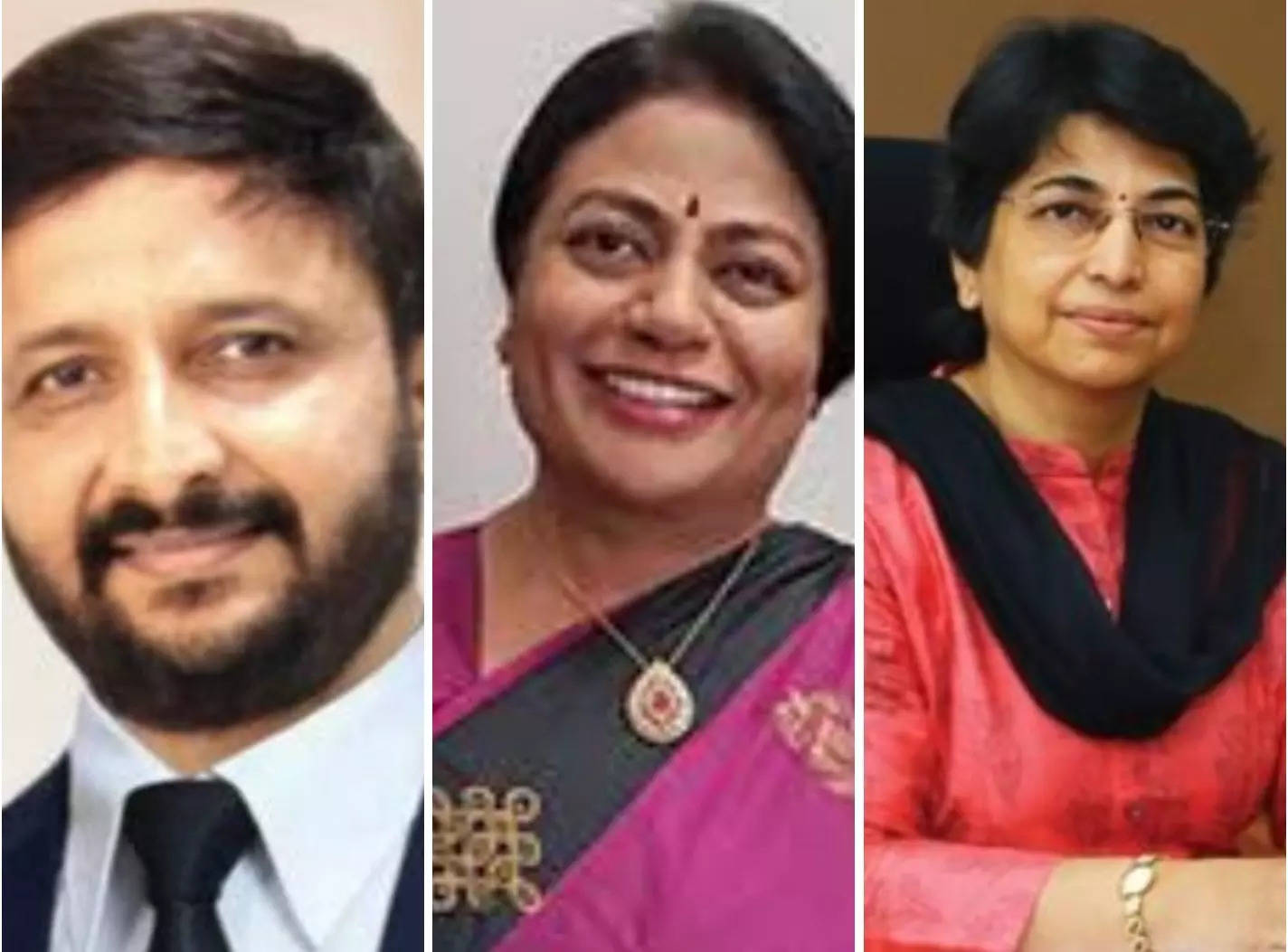 <p>Dr Vijay Suryawanshi, Divisional Commissioner of Konkan Division, Mumbai; Vimala R., Resident Commissioner and Secretary at Maharashtra Sadan, New Delhi; Nayana Gunde, Commissioner of Women and Child Development, Pune.<br></p>