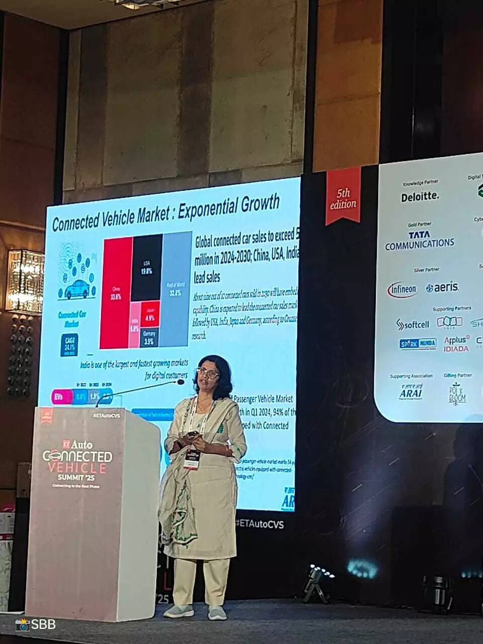 <p>She emphasizes that seamless connectivity between infrastructure.</p>