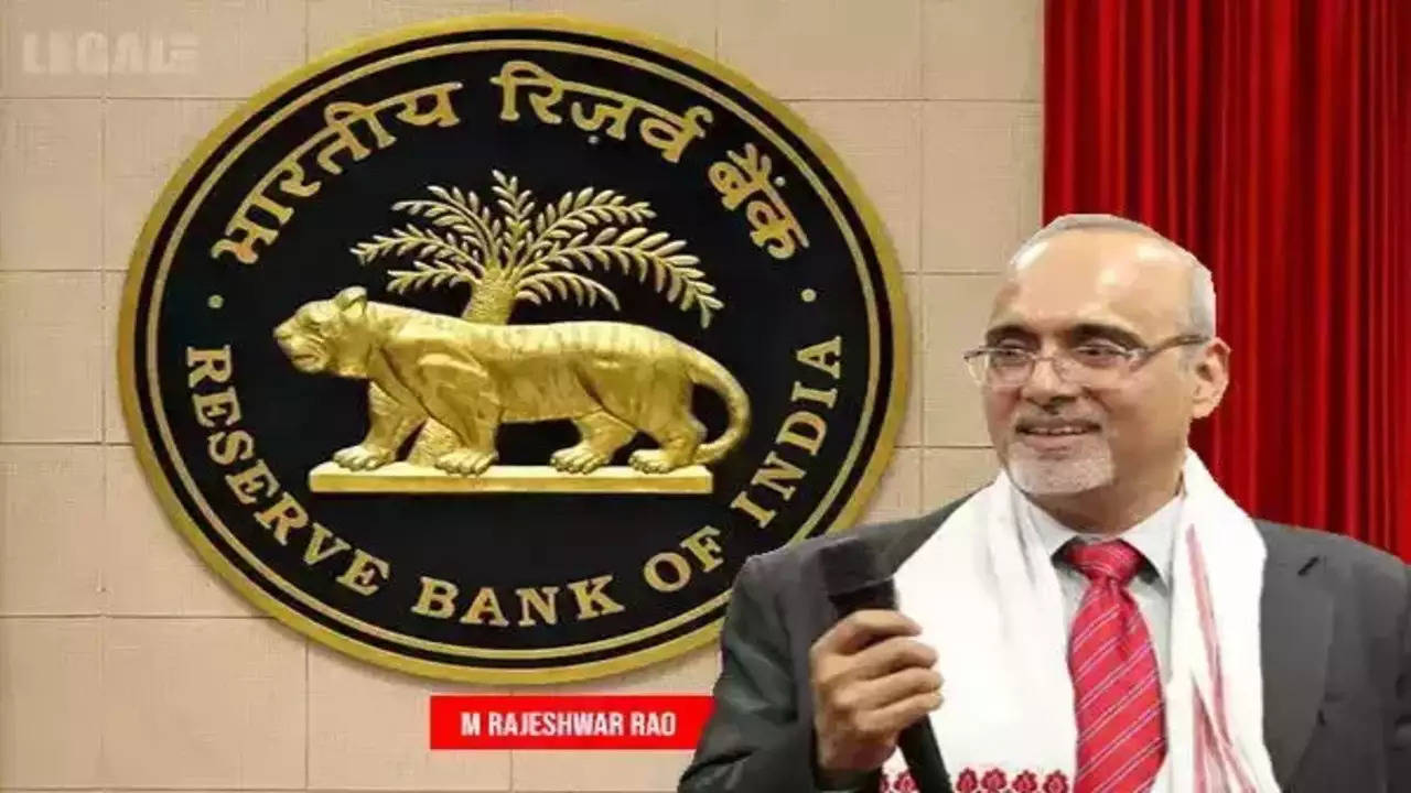 <p>RBI Deputy Governor M. Rajeshwar Rao</p>