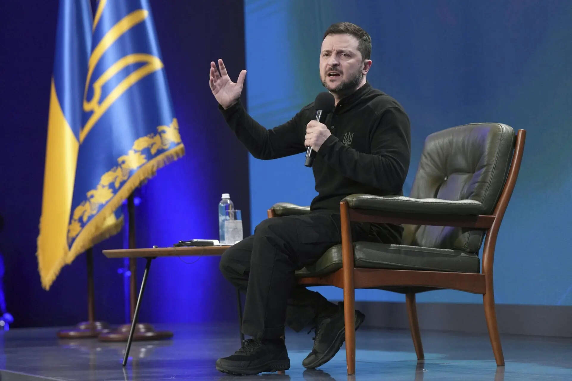<p>The Ukrainian leader said considering aid as a debt to be repaid would be a "Pandora's box" that would set a precedent requiring Kyiv to reimburse all its backers.</p>