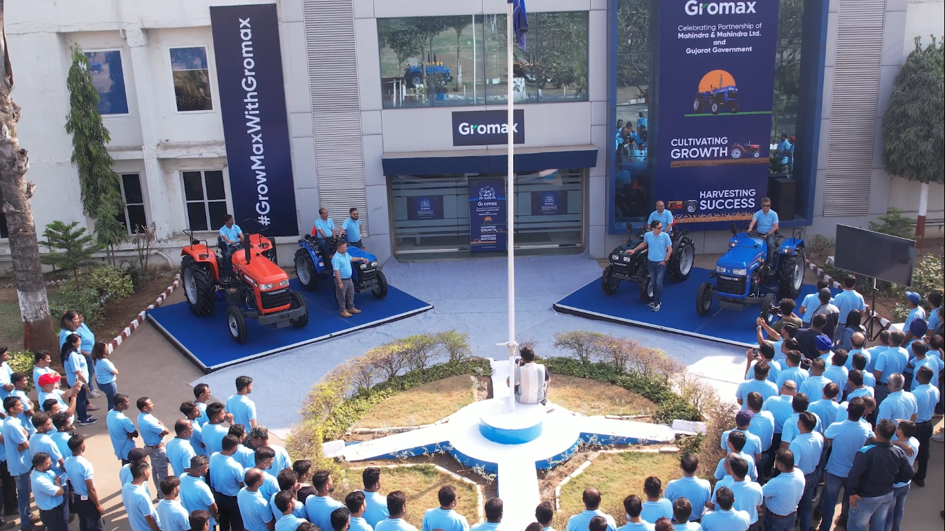 <p>Mahindra & Mahindra holds a 60% stake in the Gromax Agri Equipment joint venture, while the Government of Gujarat holds a 40% stake. </p>