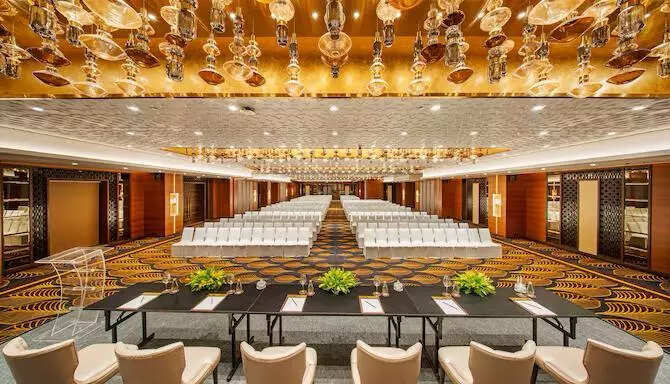 <p>One of GRT Hotels & Resorts' banquet facilities at the Radisson Blu Hotel & Suites GRT Chennai.</p>