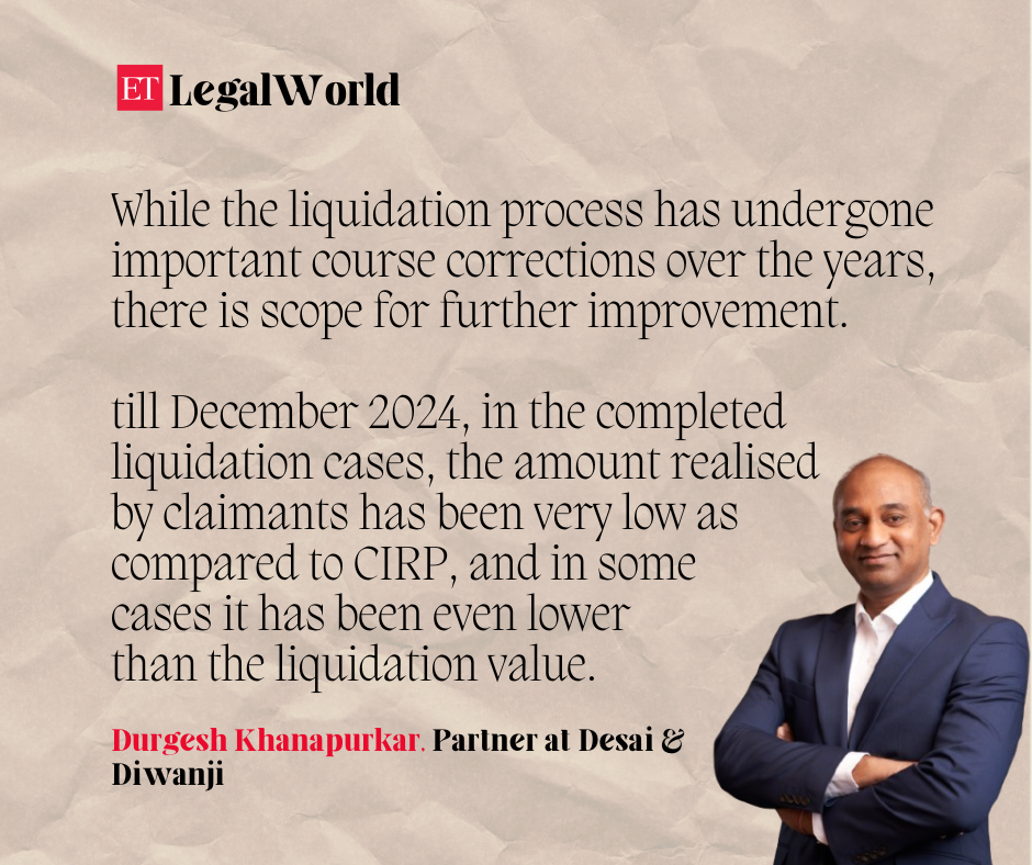 <p>Durgesh Khanapurkar, Partner at Desai & Diwanji speaks with ETLegalworld on IBBI October-December, 2024 quarter report. <br></p>