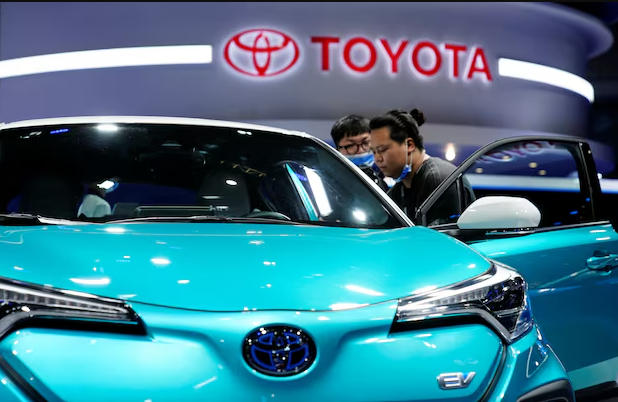 <p>Toyota and its Chinese partner, state-owned Guangzhou Automobile Group (GAC), had first unveiled the car at an autoshow in Beijing last year.</p>