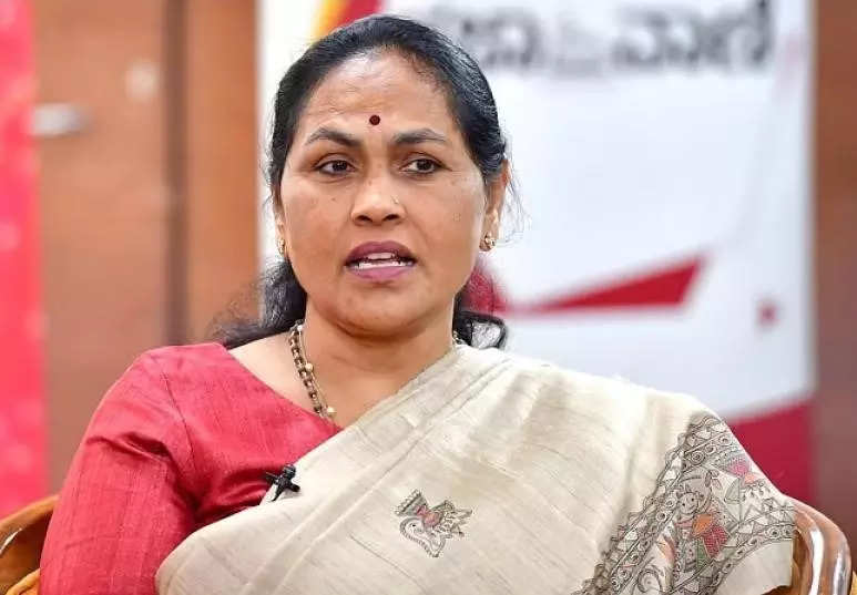 <p>Union Minister of State for Labour & Employment, Shobha Karandlaje</p>