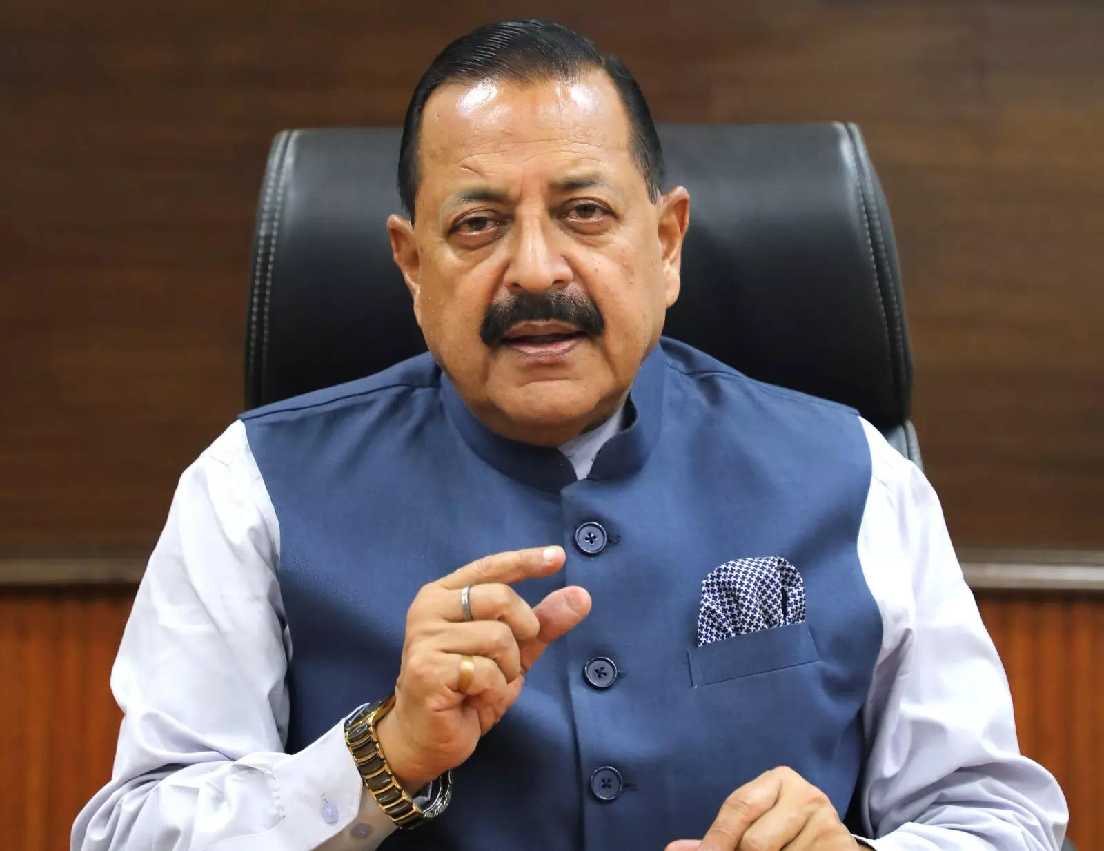 <p>Union Minister of State (Independent Charge) for Personnel, Public Grievances and Pensions, Dr. Jitendra Singh</p>