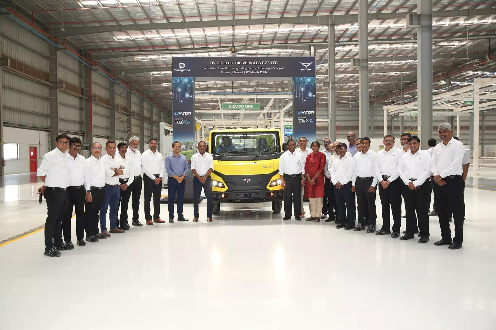 <p>The facility, spread across approximately 5 lakh square feet, has an annual production capacity of 50,000 vehicles.</p>