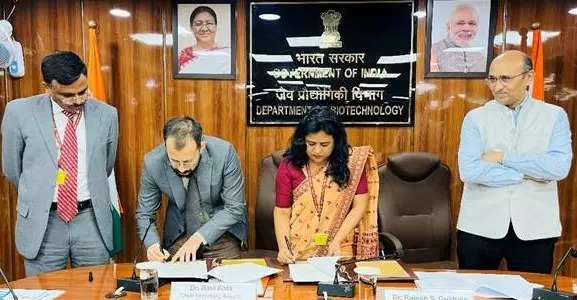 <p>The MoU signing is a culmination of extensive consultations, high-level meetings, and collaborative efforts made by the DBT and the Government of Assam.</p>